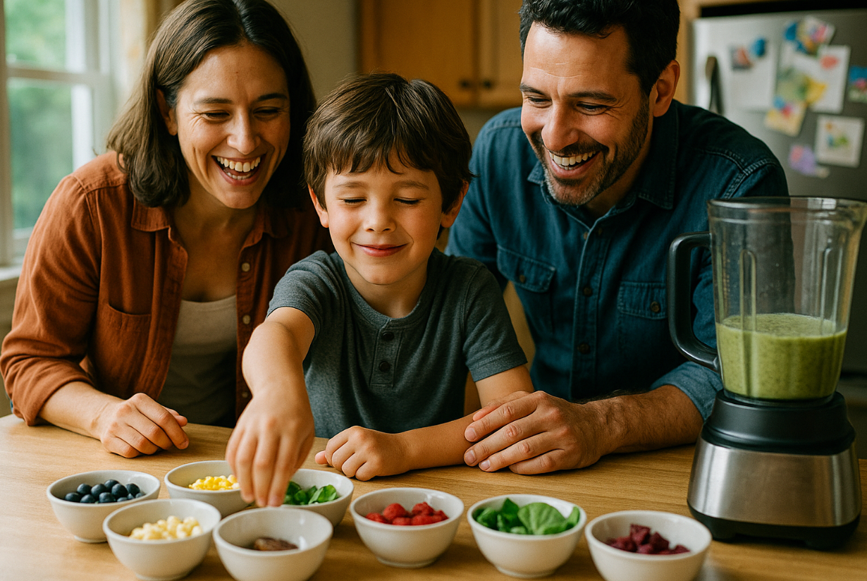 Mystery Smoothie Lab: A 15-Minute Family Taste Adventure