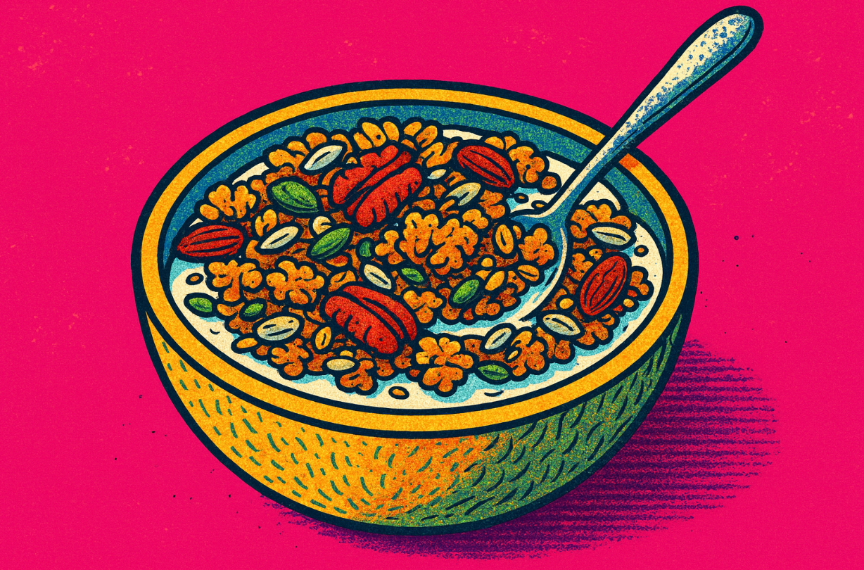 10+ Plant Power Granola (No-Fuss)