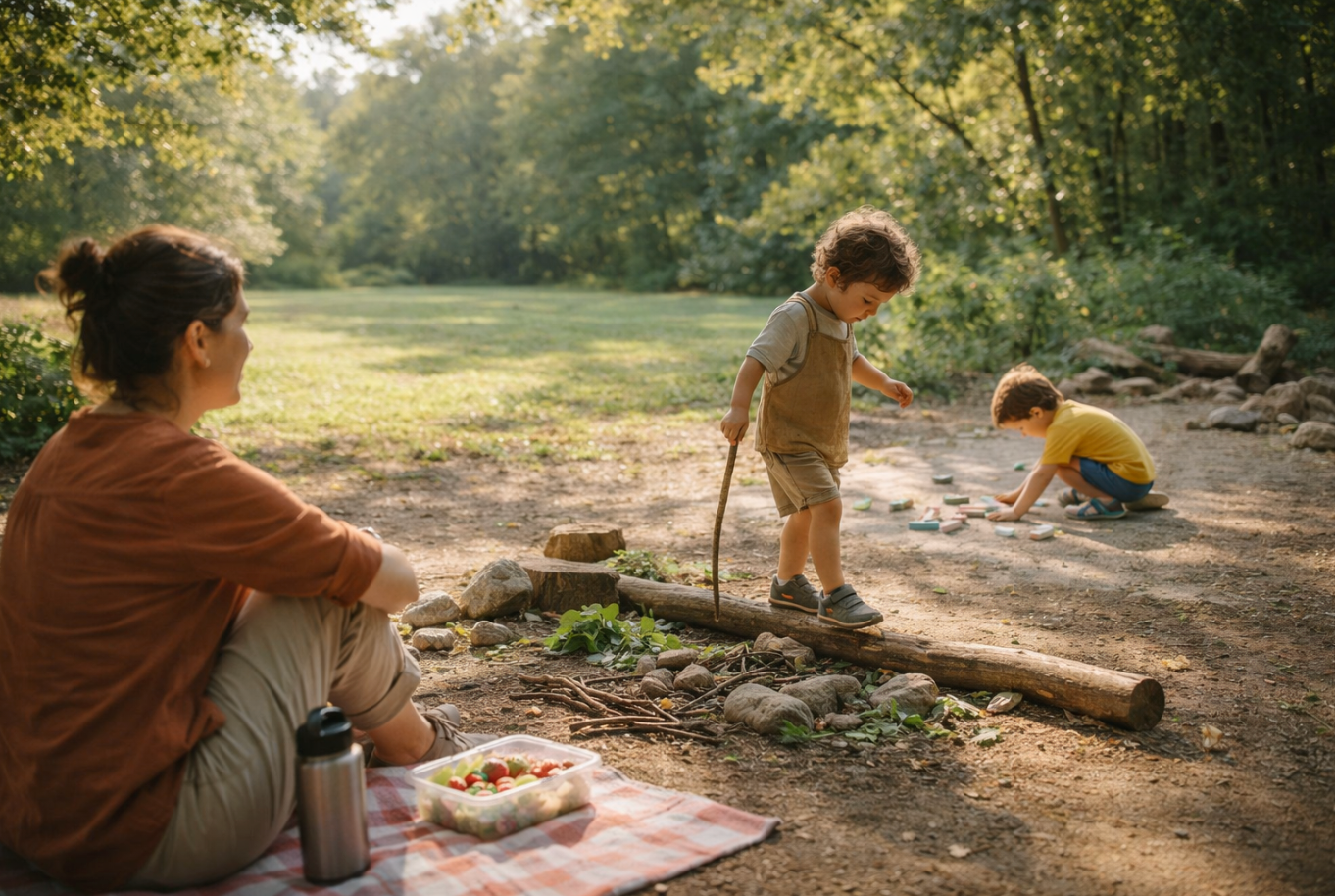 Outdoor Independent Play Is a Nutrition Tool (and Most Parents Don’t Realize It)