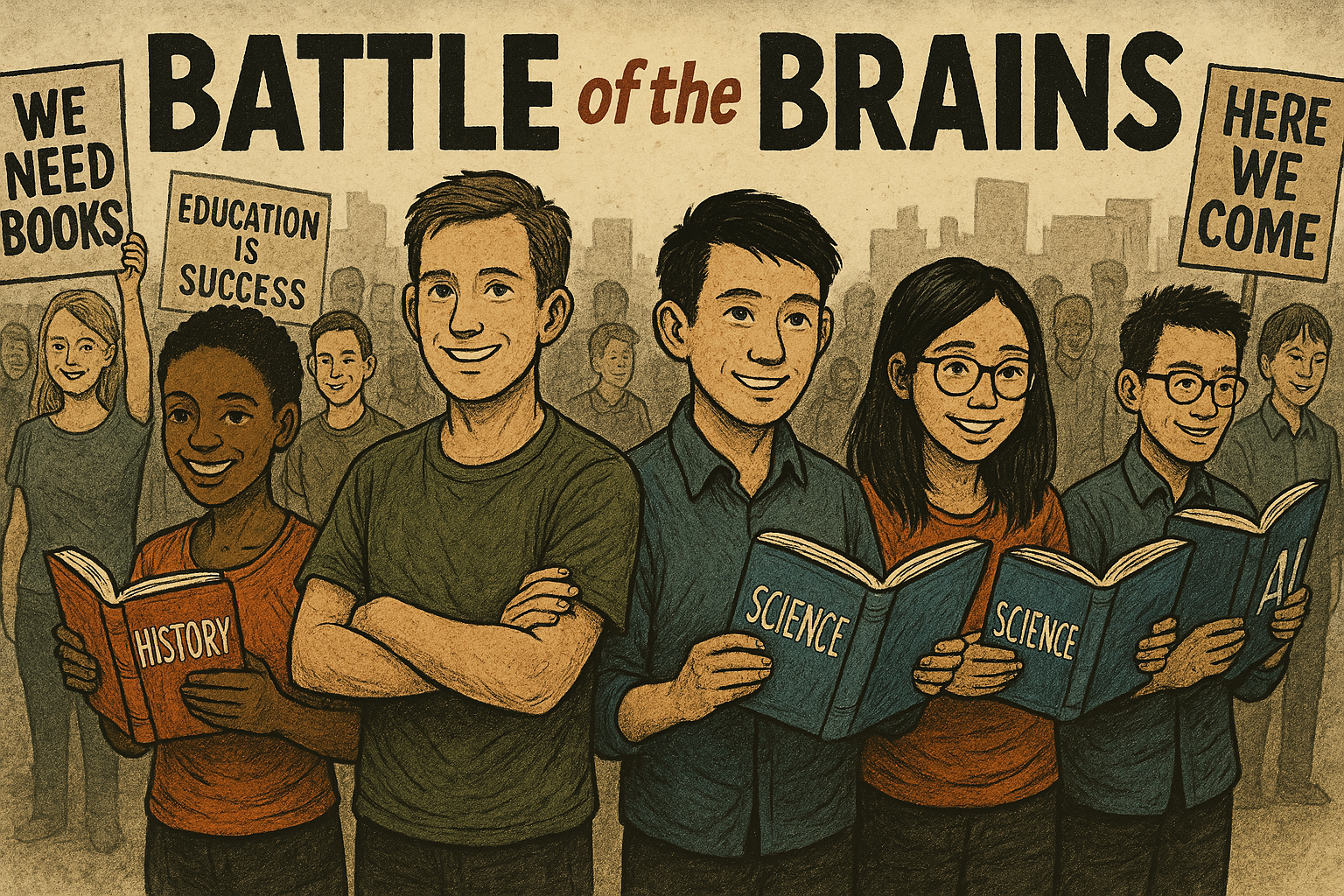 Students asking for better education